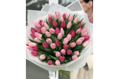 Букет тюльпанов №21